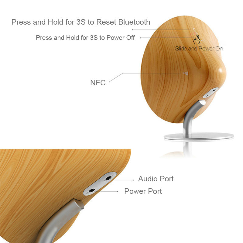 Elegante Subwoofer in Legno - Audio Potente e Design Raffinato