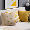 Cuscino Decorativo Geometrico Panama Yellow: Stile e Comfort in una Sola Soluzione