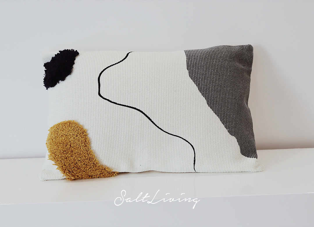 Eleganza Astratta con Cuscino Decorativo Nordic