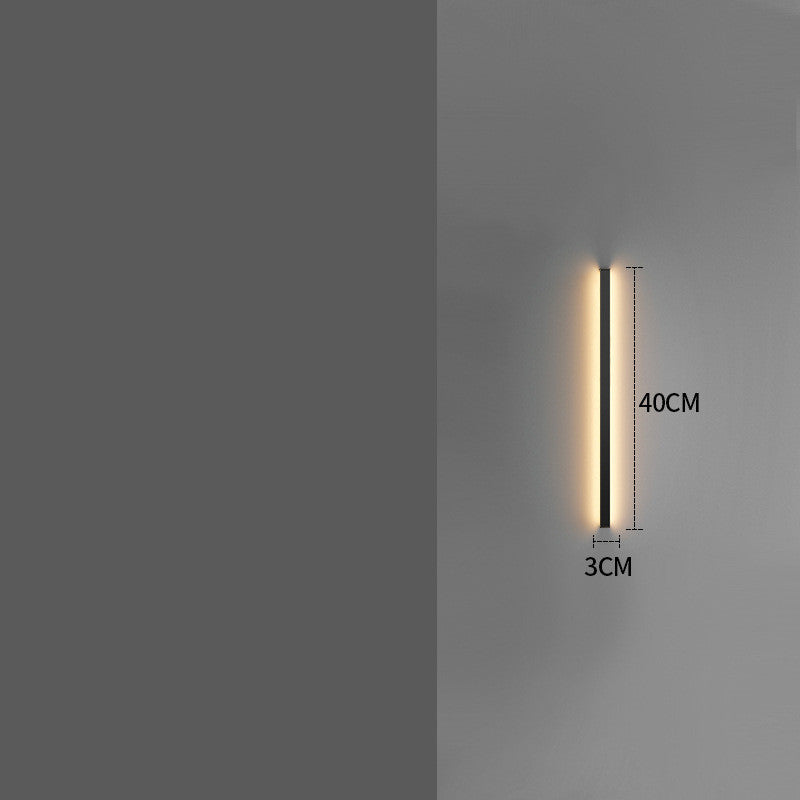 Luce Lineare: Lampada da Parete Griglia per un Soggiorno Moderno e Minimalista