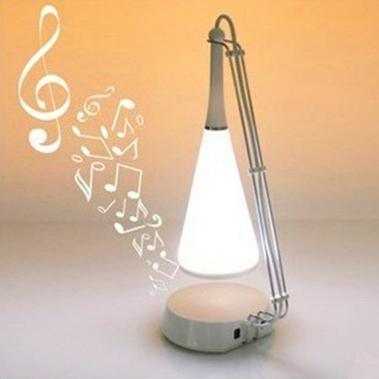 Illuminazione Musicale con Lampada da Tavolo LED e Speaker Bluetooth