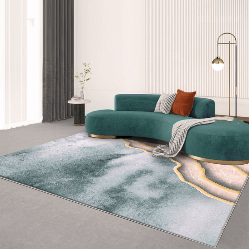 Tappeto Nordic Abstract Art: Eleva il Design del Tuo Soggiorno con Stile e Comfort