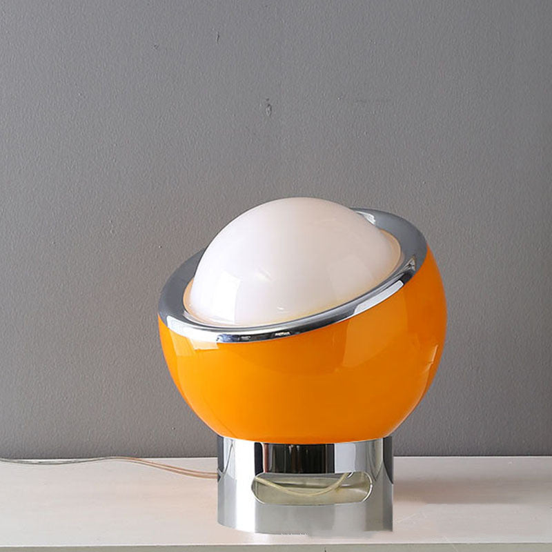 Lampada da Tavolo Vintage in Vetro - Illuminazione Elegante con Stile Antico