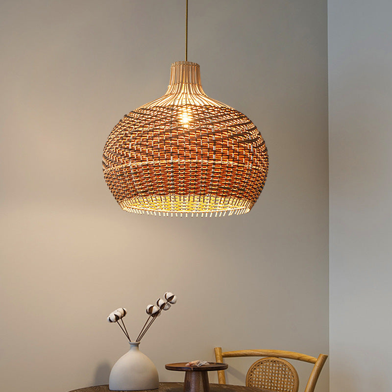 Lampadario Creativo in Rattan - Design Nordico per Atmosfere Accoglienti