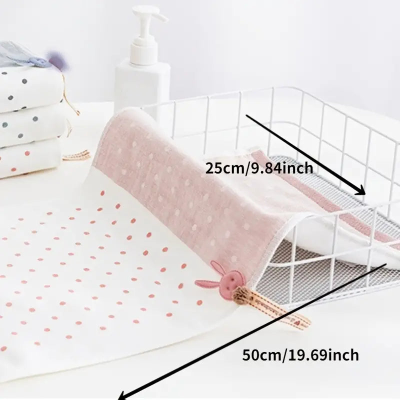 Soft Cotton Hand Towel for a Cute Bathroom Accent