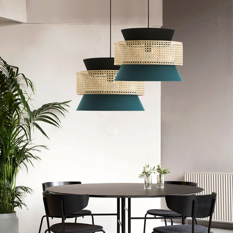 "Lampadario Stile Giapponese: Un'Espressione Retro di Raffinatezza"