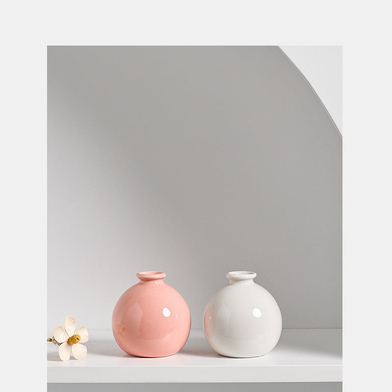 Elegante Vaso INS in Stile Giapponese per Decorazioni Domestiche