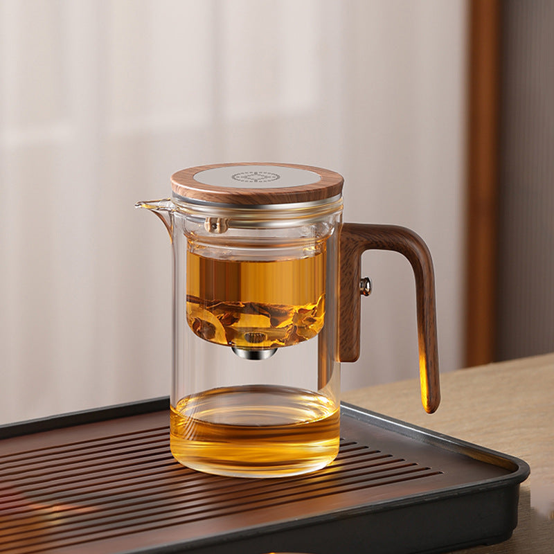 Eleganza Raffinata con la Tazza da Tè in Vetro Resistente al Calore