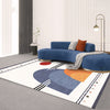 Tappeto Nordic Abstract Art: Eleva il Design del Tuo Soggiorno con Stile e Comfort