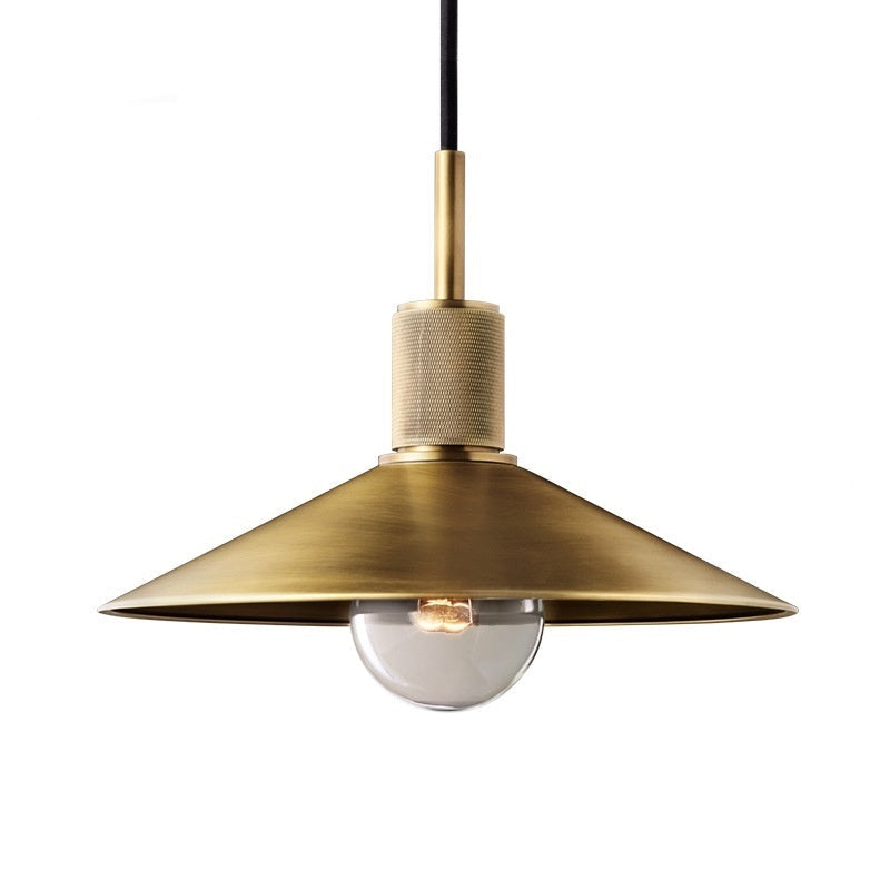 Vintage Industrial - Lampadario in Rame per Atmosfere Retrò