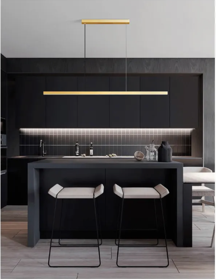 Modern Nordic Minimalist Restaurant Chandelier