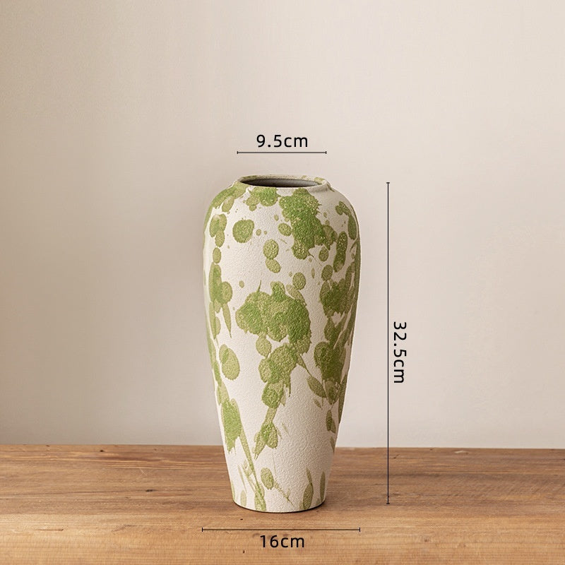 Vaso Ceramica Wabi-Sabi per Fiori Secchi - Eleganza Imperfetta per la Tua Casa