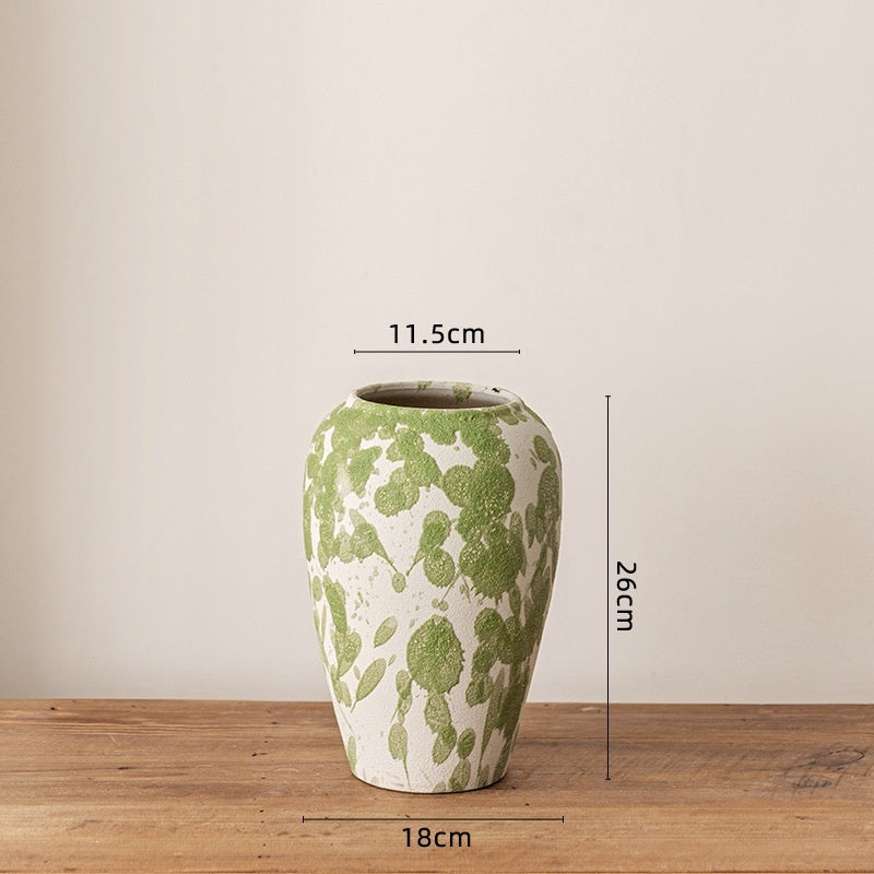 Vaso Ceramica Wabi-Sabi per Fiori Secchi - Eleganza Imperfetta per la Tua Casa