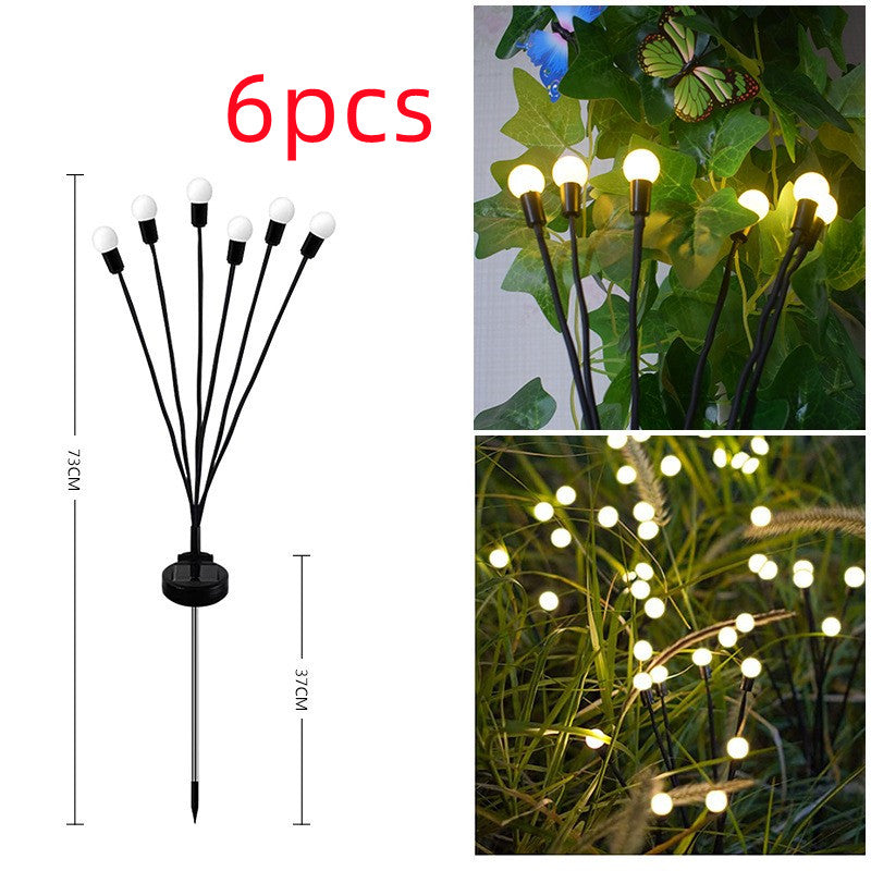 LED Pneumatic Firefly Ground Plug-in Lamp