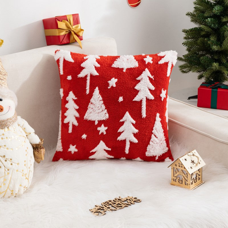Federa Cuscino Natalizia in Velluto - Magia delle Feste in Casa Tua