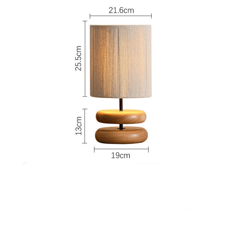 Lampada da Comodino in Stile Giapponese - Atmosfera Accogliente e Naturale