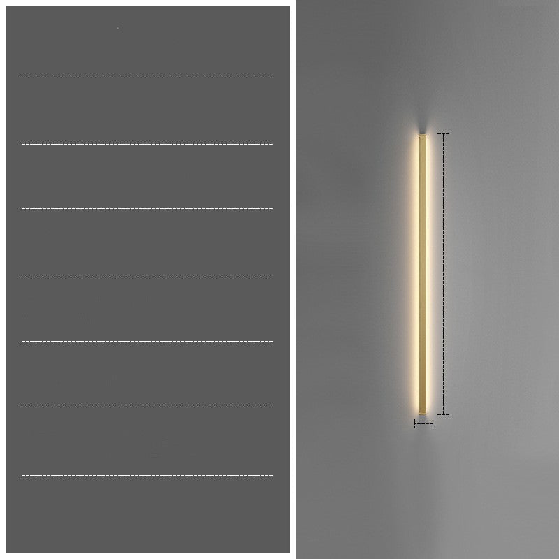 Luce Lineare: Lampada da Parete Griglia per un Soggiorno Moderno e Minimalista