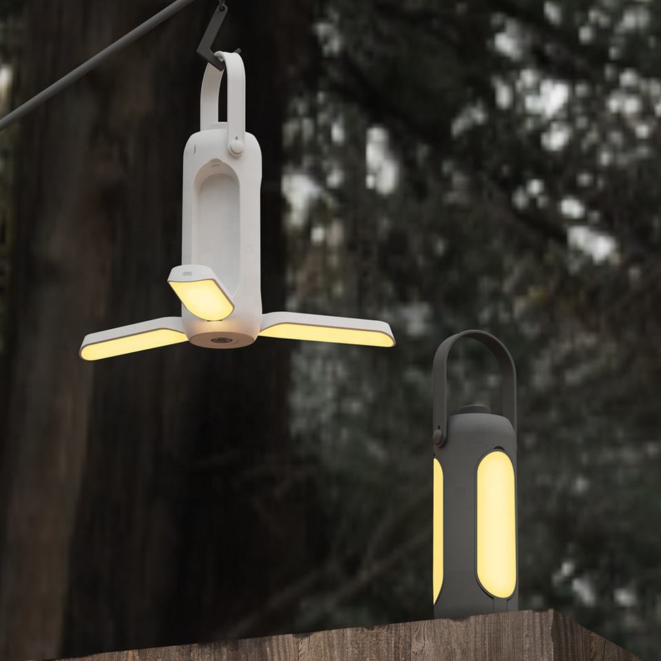 "Lanterna da Campeggio Elfica: Luce Versatile, Compagna di Avventure Illuminate!"