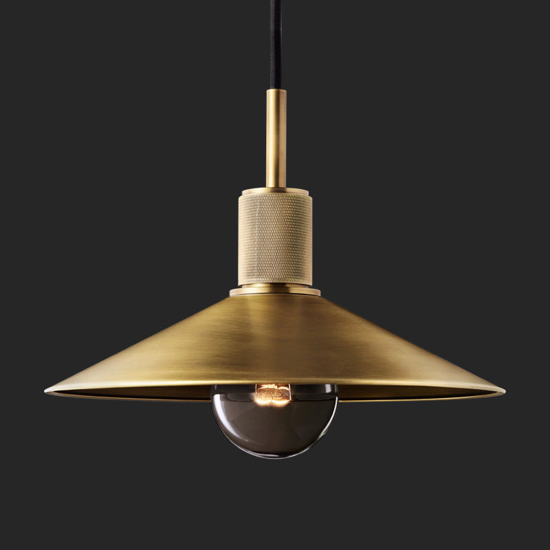 Vintage Industrial - Lampadario in Rame per Atmosfere Retrò