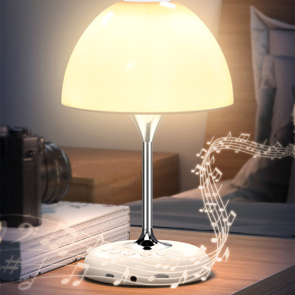 Lampada da Tavolo Multifunzione con Audio Integrato - Luce e Musica in Unico Design