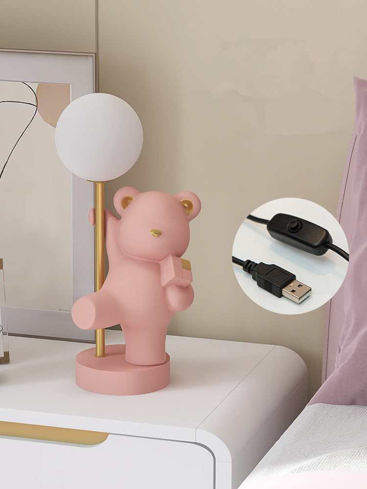 "DreamBear™ - Lampada da Tavolo Decorativa con Orso Rubik's Cube per un'Ambiente Accogliente!"