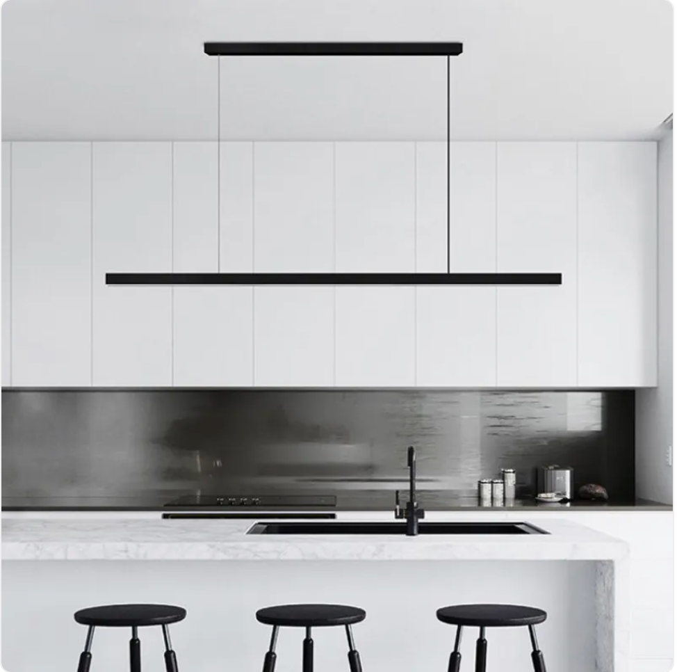 Modern Nordic Minimalist Restaurant Chandelier