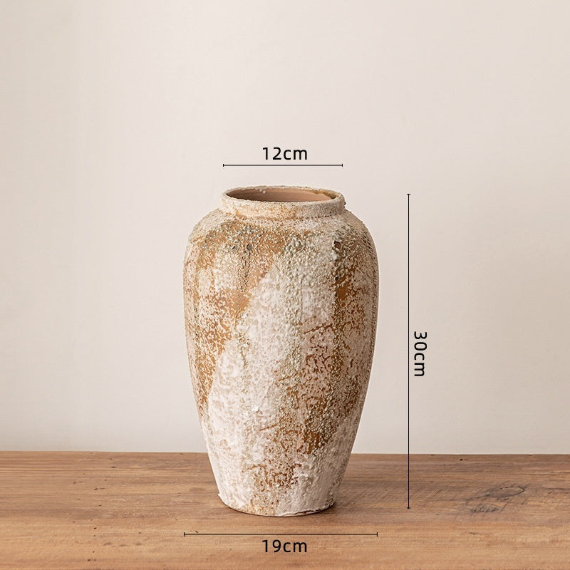 Vaso Ceramica Wabi-Sabi per Fiori Secchi - Eleganza Imperfetta per la Tua Casa