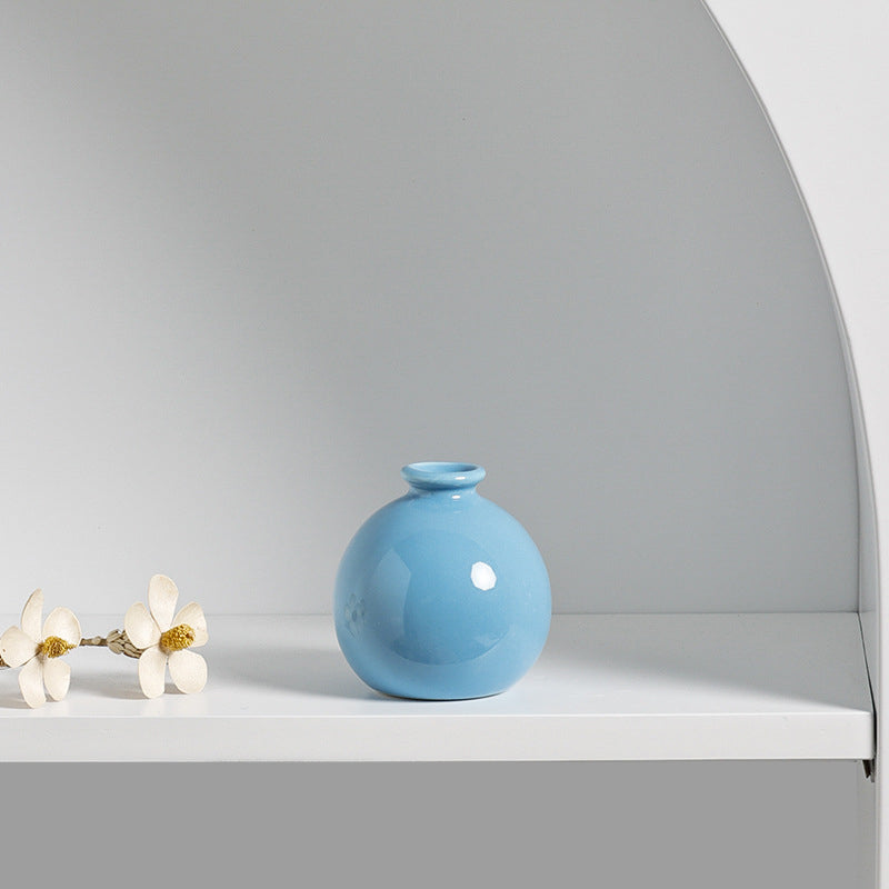 Elegante Vaso INS in Stile Giapponese per Decorazioni Domestiche