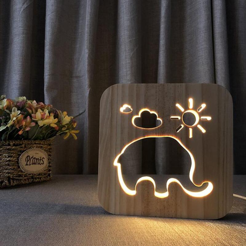 "Luminare Magico - Lampada Notturna 3D a LED con Effetto Illusione Elephant"