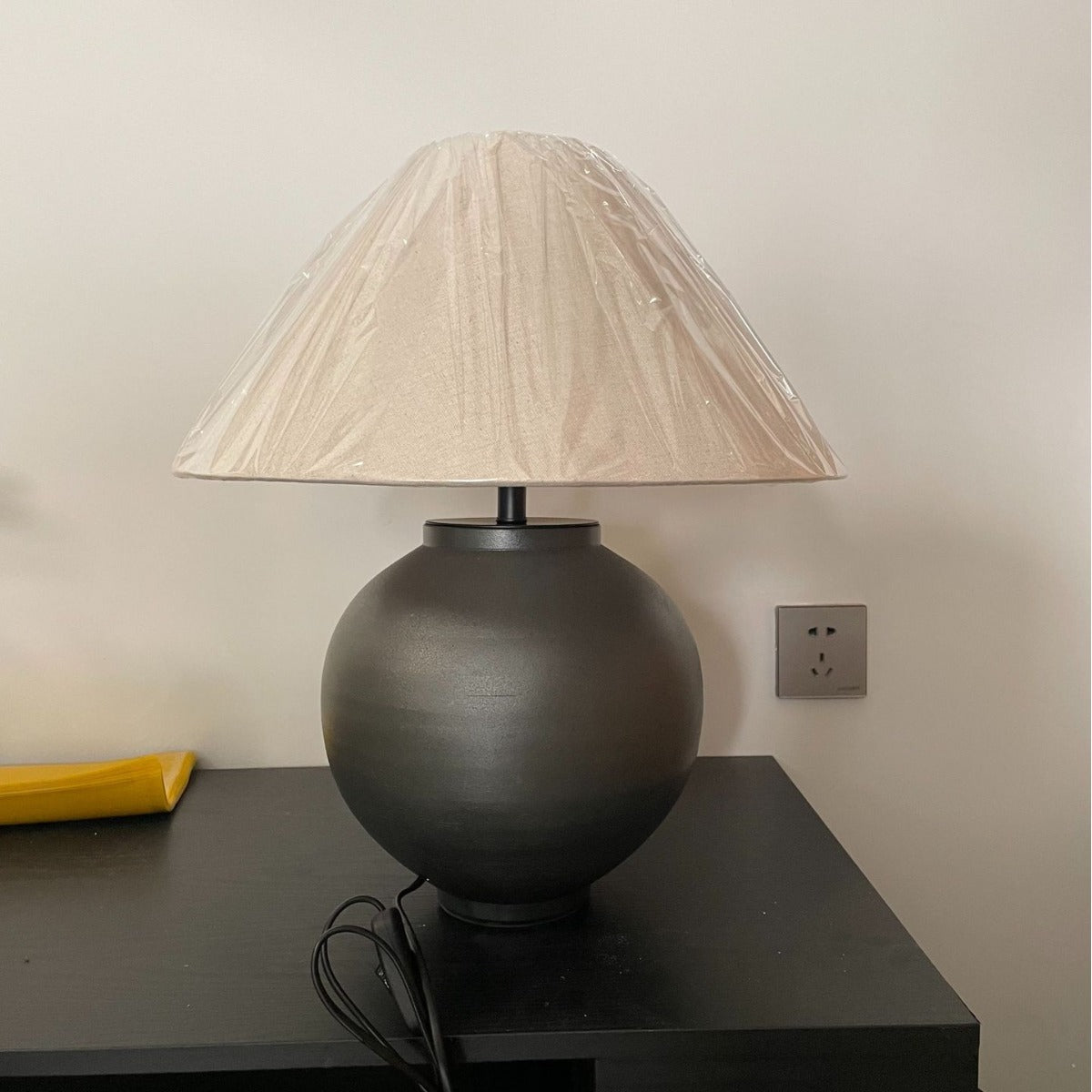 Lampada da Comodino in Stile Retro - Eleganza Giapponese per Camera e Studio