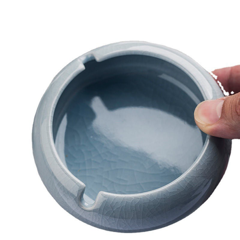 Portacenere in Ceramica Antivento - Design Creativo ed Elegante
