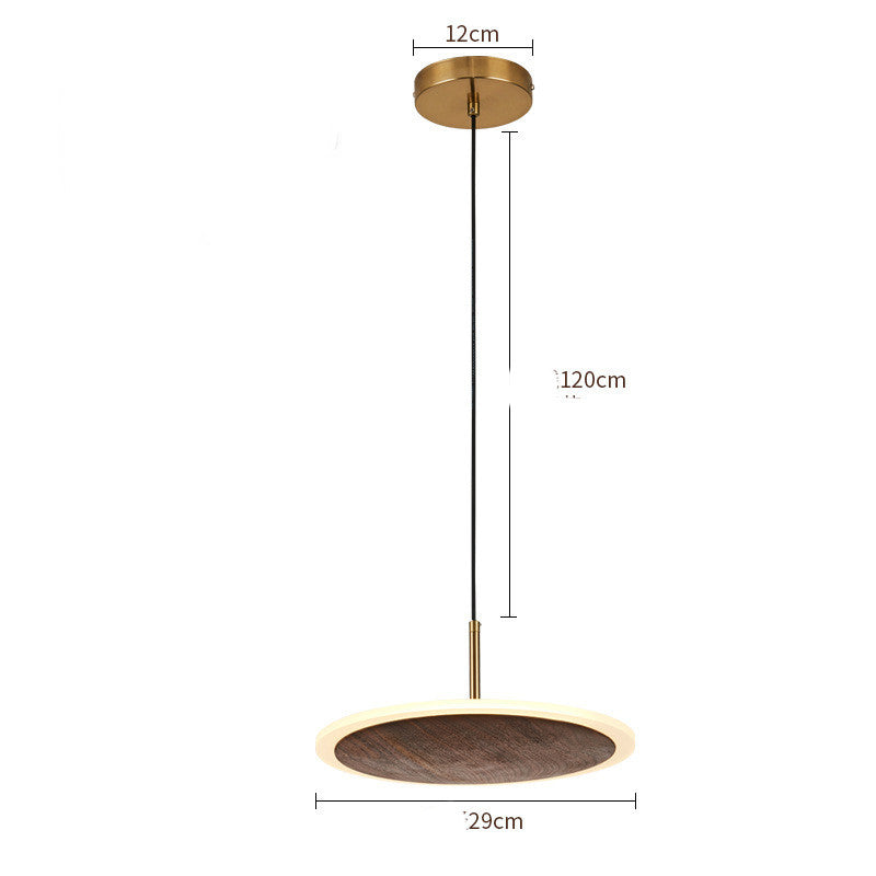 "Illuminazione Sospesa Giapponese: Lampade a Disco Volante dal Design Semplice e Moderno"