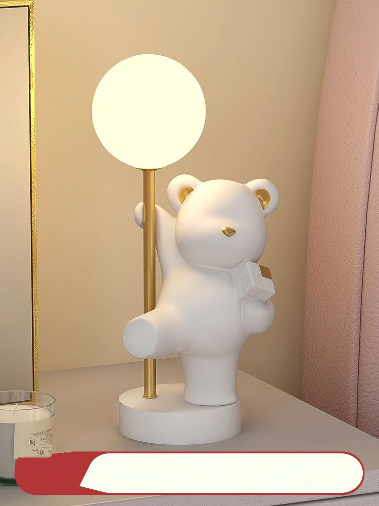 "DreamBear™ - Lampada da Tavolo Decorativa con Orso Rubik's Cube per un'Ambiente Accogliente!"