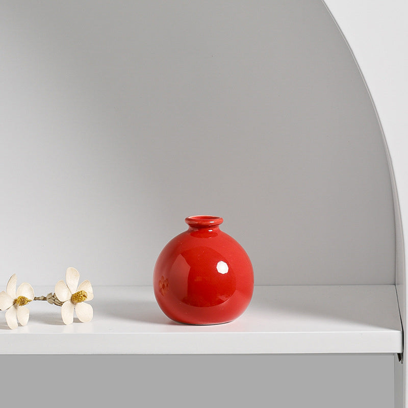 Elegante Vaso INS in Stile Giapponese per Decorazioni Domestiche
