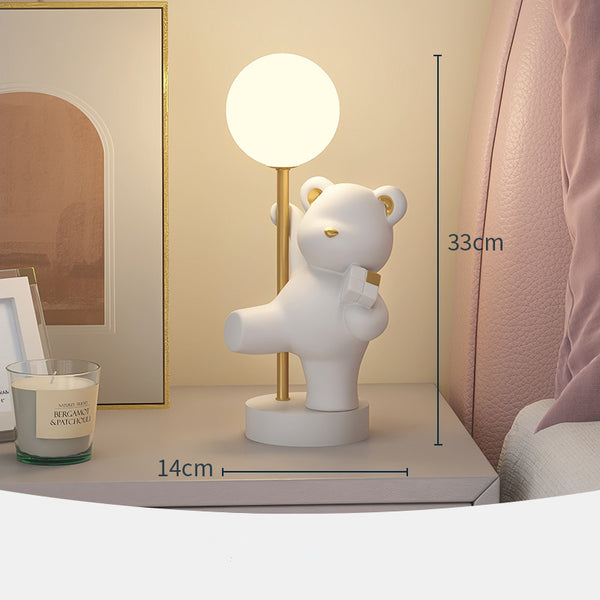 "DreamBear™ - Lampada da Tavolo Decorativa con Orso Rubik's Cube per un'Ambiente Accogliente!"