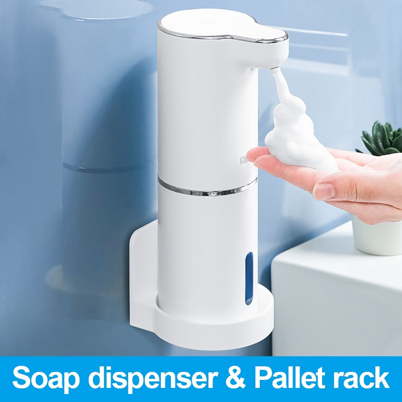 Elfo House - Dispenser Automatico di Sapone in Schiuma: Eleganza e Igiene a Portata di Mano