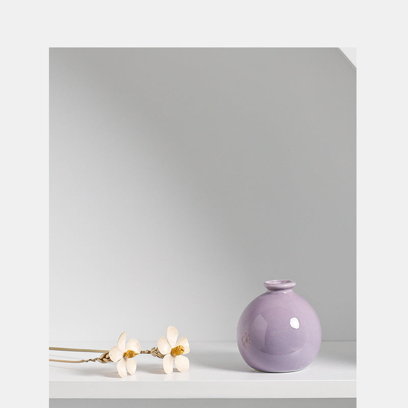 Elegante Vaso INS in Stile Giapponese per Decorazioni Domestiche
