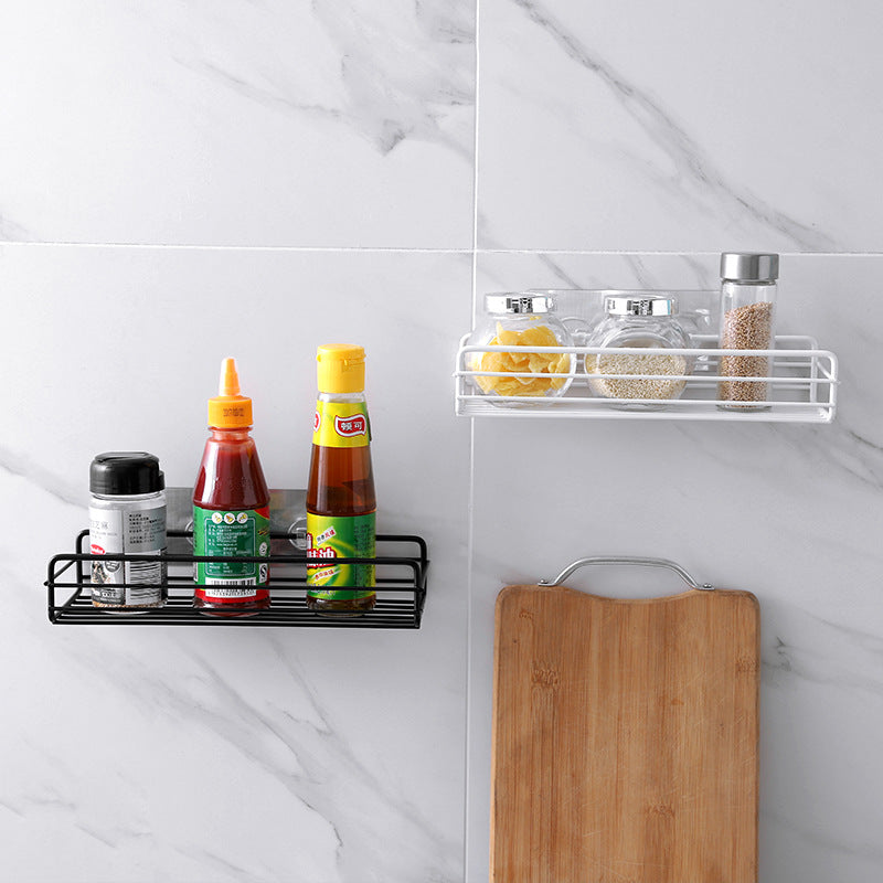 OrganizzaSpazio: Mensola Multi-Funzione per Bagno e Cucina a Parete