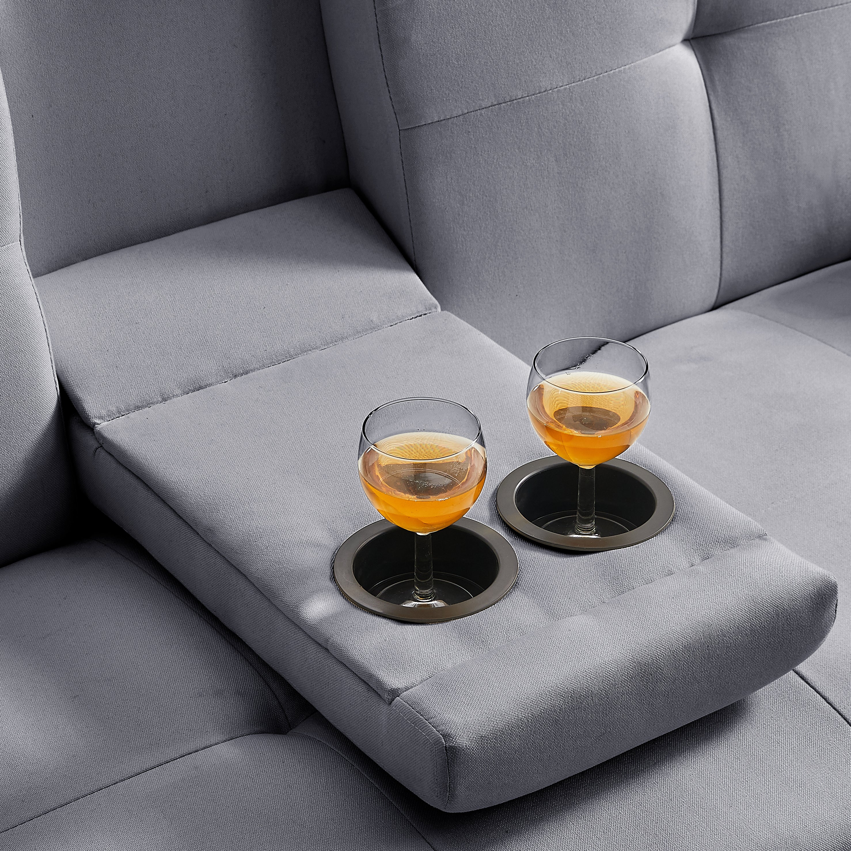 Sofisticato Comfort Convertibile: Divano Letto Futon Pieghevole in Tessuto Lino al 100%