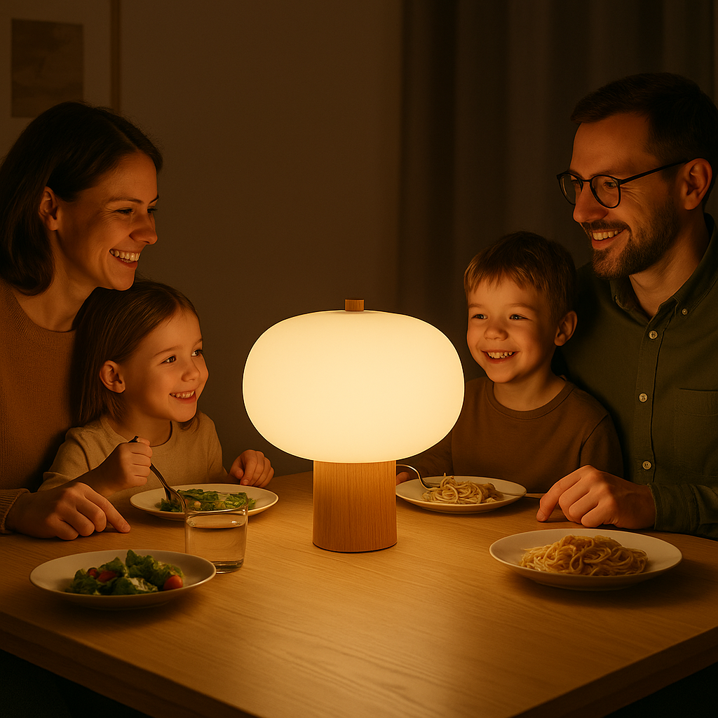 Luce da Sogno Nuziale - Lampada Designer a Sfera di Vetro