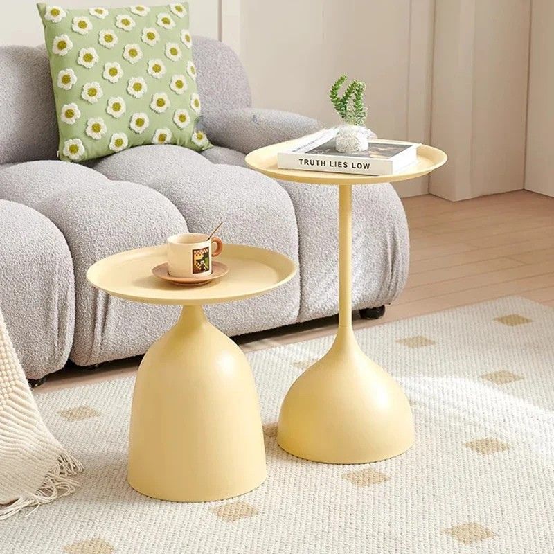 Stile Classico con Tavolino da Caffè Rotondo