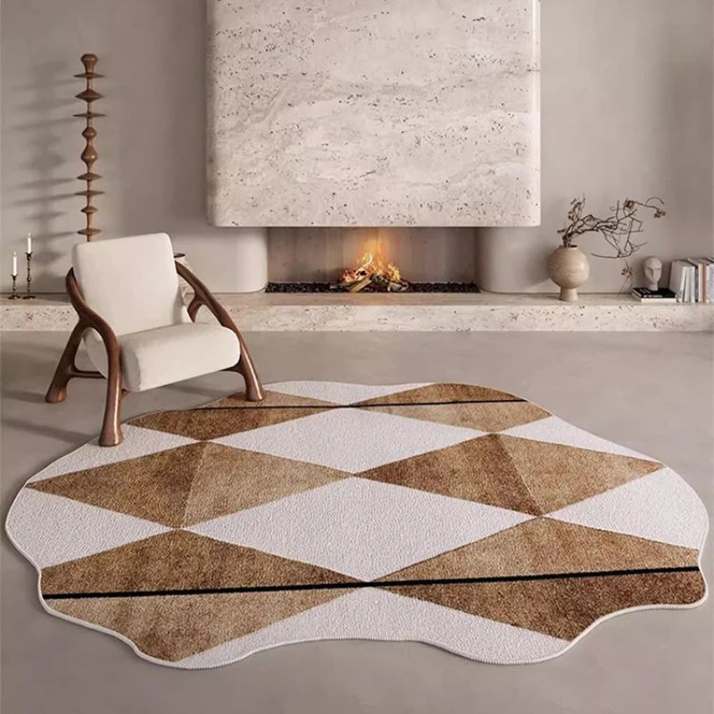 Tappeto Irregolare Geometrico - Eleganza e Comfort per Ogni Stanza