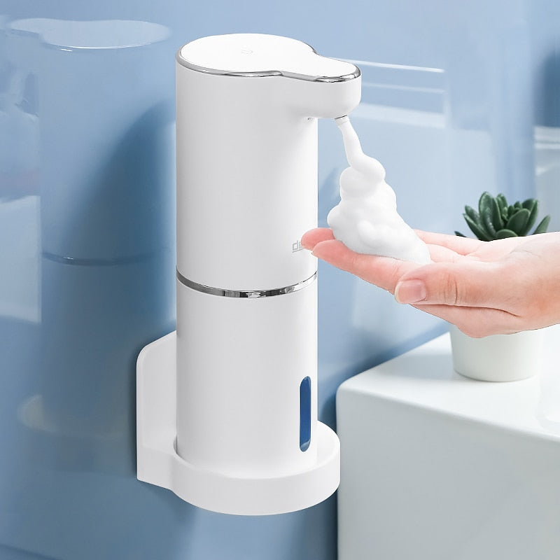 Elfo House - Dispenser Automatico di Sapone in Schiuma: Eleganza e Igiene a Portata di Mano