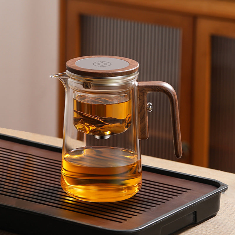 Eleganza Raffinata con la Tazza da Tè in Vetro Resistente al Calore