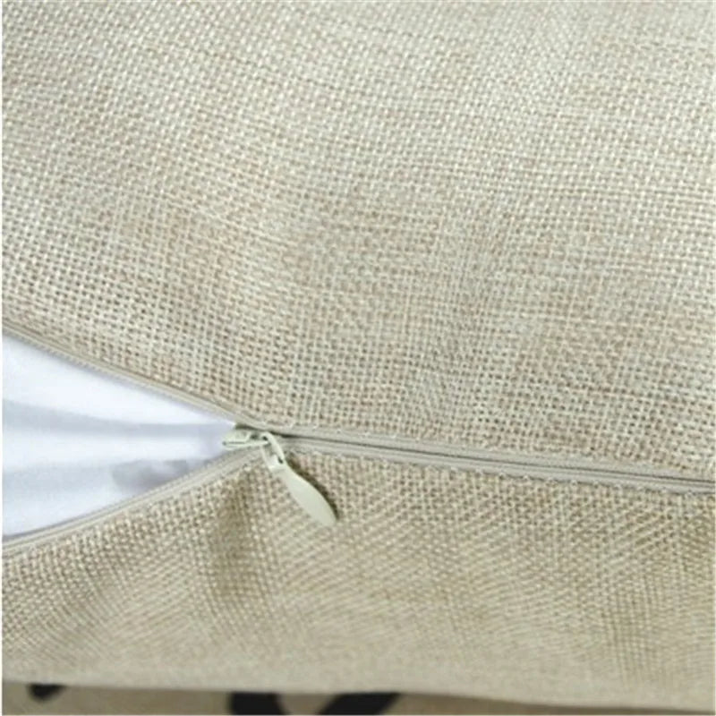 Federa Decorativa a Motivo Geometrico Bianco e Nero - Stile Moderno per Divano, Letto e Auto