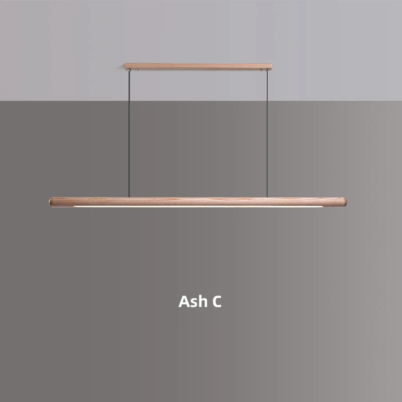 Lampada a Sospensione Nordic in Legno Massello – Design Moderno e Illuminazione Naturale