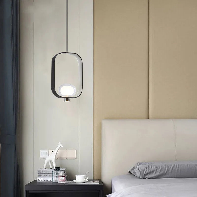 Lampadario a LED Nero Nordico - Eleganza e Raffinatezza per Ogni Ambiente