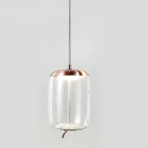 Lampada a Sospensione Nordic LED in Vetro – Design Moderno e Illuminazione Elegante