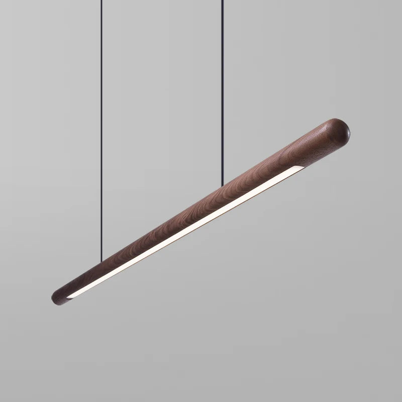 Lampada a Sospensione Nordic in Legno Massello – Design Moderno e Illuminazione Naturale