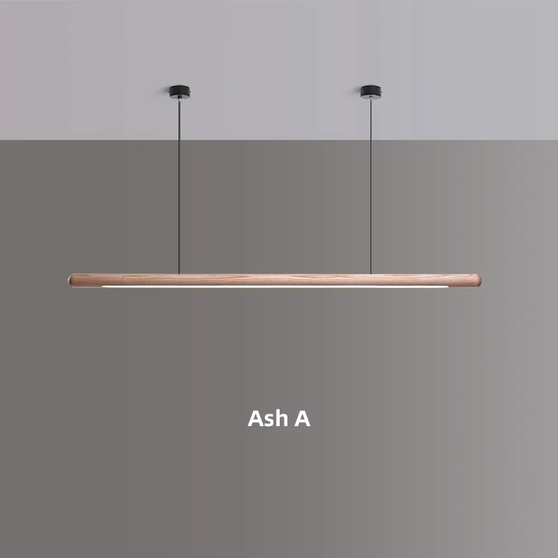 Lampada a Sospensione Nordic in Legno Massello – Design Moderno e Illuminazione Naturale